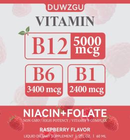 B12 Drops with Niacin and Folate (Option: B12 Drops-1PCS)