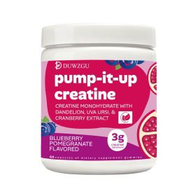 Creatine Gummy Blueberry And Pomegranate Flavor (Option: Picture color-1PC)