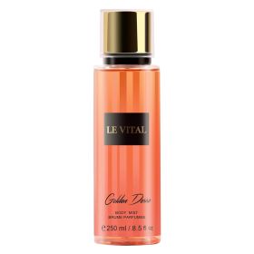 Body Mist - Golden Desire&Body Mist -Genuine Attraction&Body Mist - Allure Delight&Body Mist - Fresh Pear, 8.5fl.oz, 250ml, 12 Master (Option: Body Mist  Golden Desire)